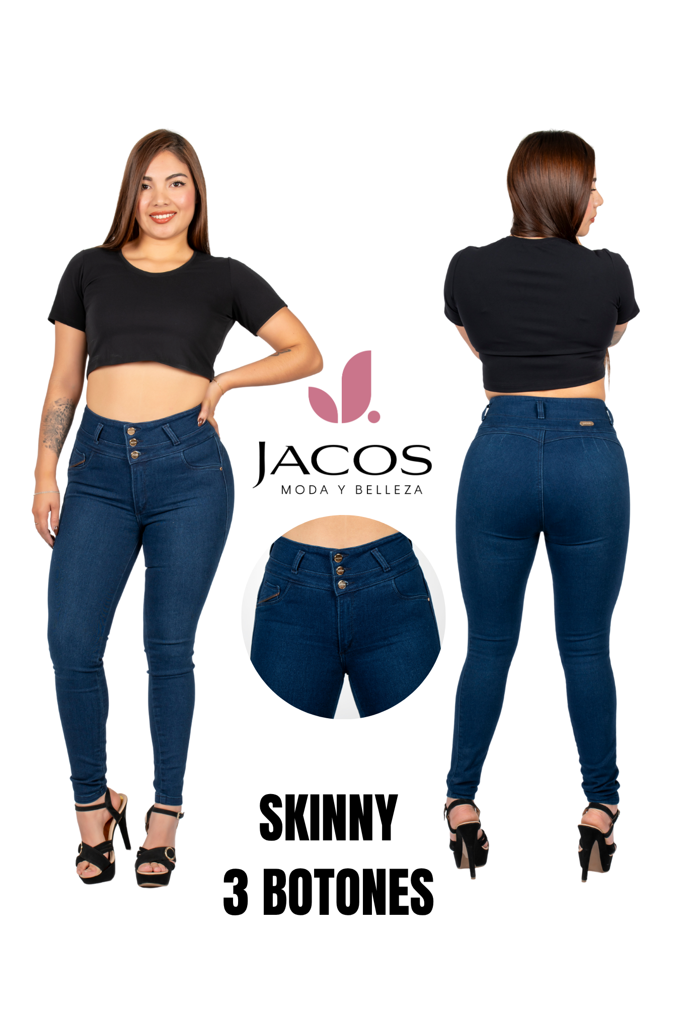 JEANS JACOS SKYNI LEVANTACOLA