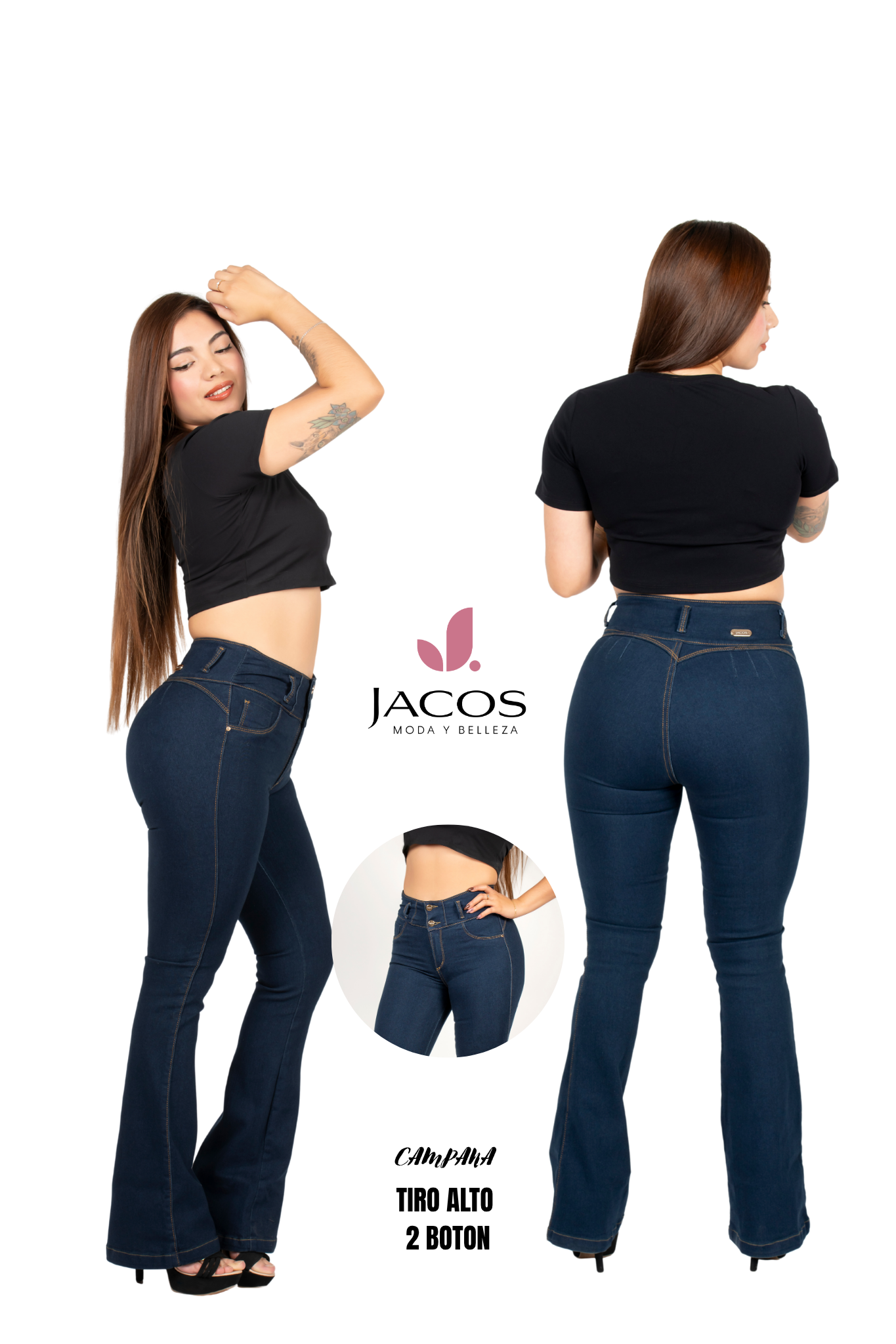 JEANS COLOMBIANO LEVANTA COLA