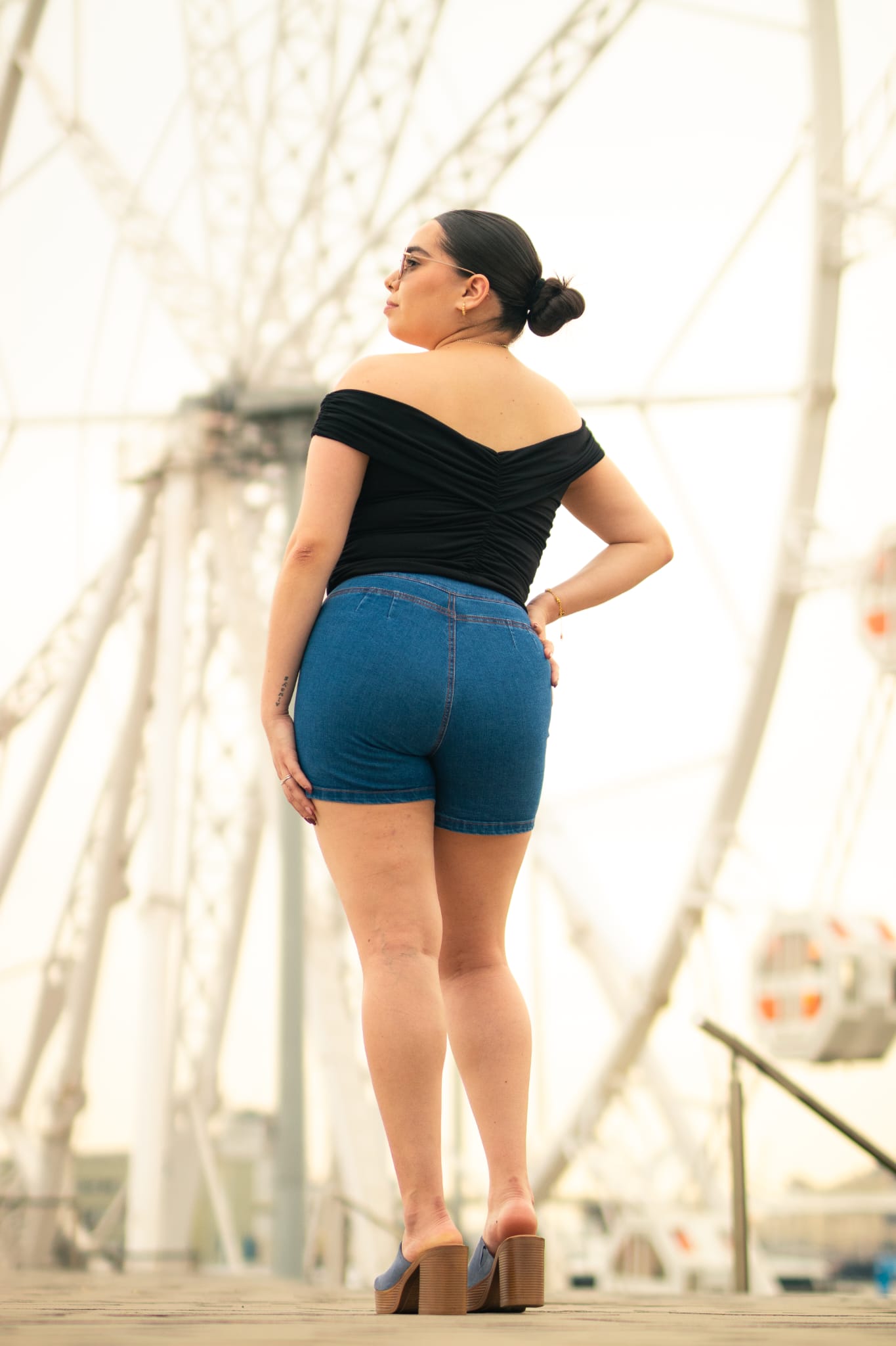 FALDA SHORT HEBILLA