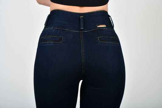 JEANS MARIPOSA DORADA