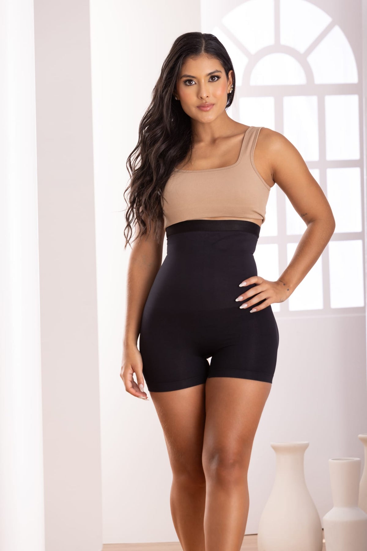 SHORT ALTO SIN COSTURAS SEAMLES