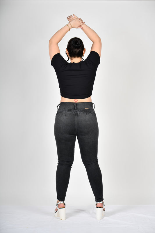 JEANS COLOMBIANO GRIS