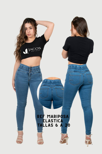 JEANS LEVANTA COLA