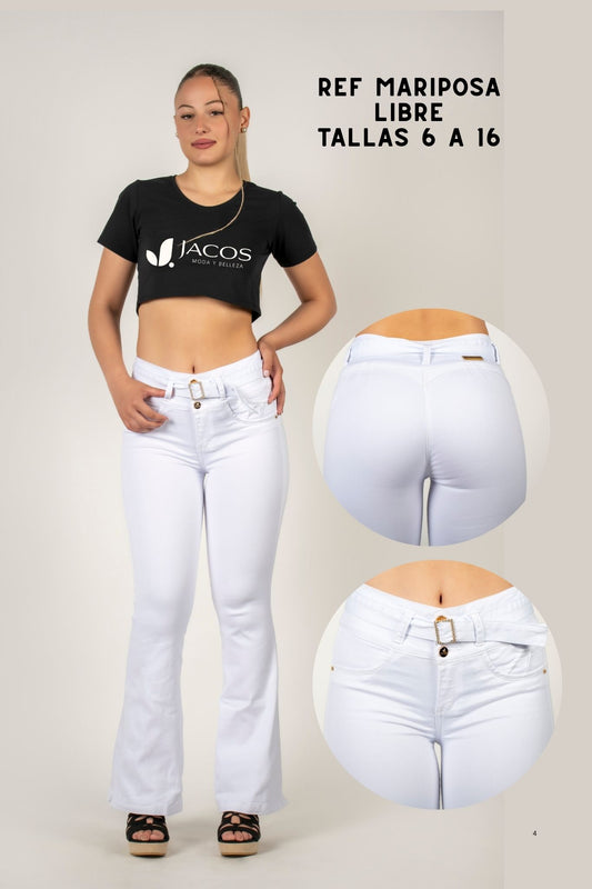 JEANS LEVANTA COLA CAMPANA