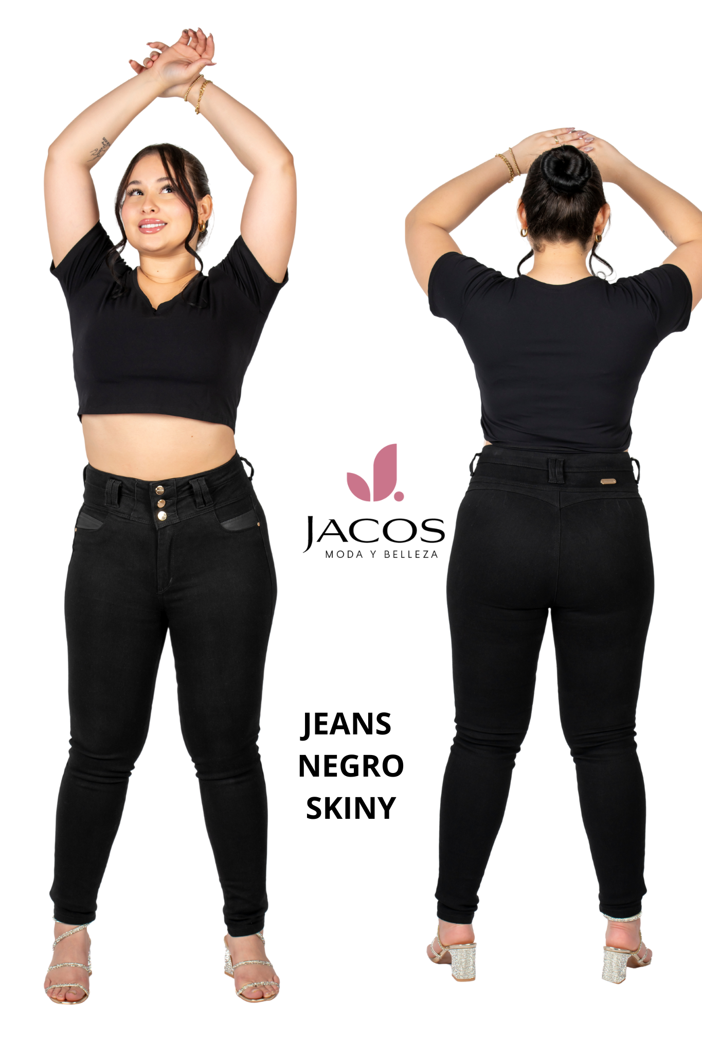 JEANS NEGRO
