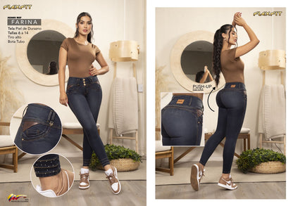 JEANS LEVANTA COLA COLOMBIANOS