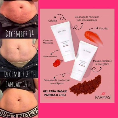 GEL PAPRIKA Y CHILE DR C TUNA