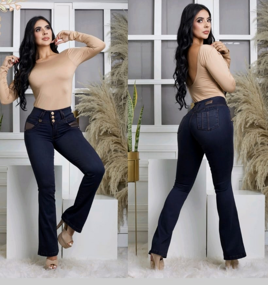 JEANS CAMPANA PUSH UP