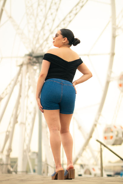 FALDA SHORT HEBILLA